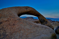 View of  Inyo Mountains thru Mobius Arch.  9-27-20